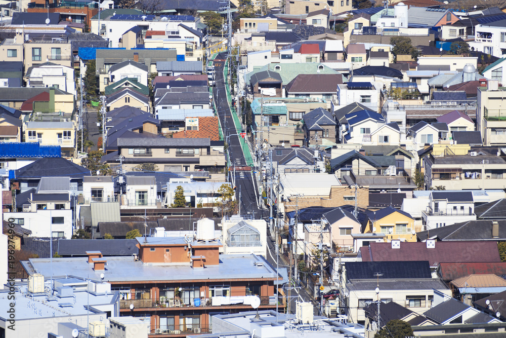 Fototapeta premium 住宅地