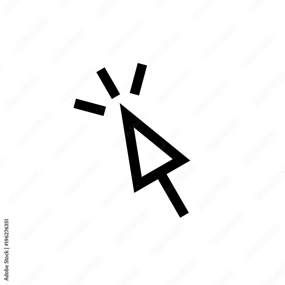 Cursor vector icon Cursor vector icon