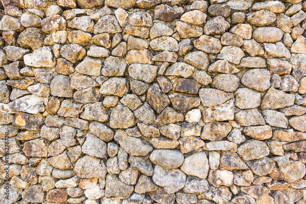 Background wall made of stone.pattern gray color of modern style design decorative uneven cracked real stone wall surface with cement Background wall made of stone.pattern gray color of modern style design decorative uneven cracked real stone wall surface with cement