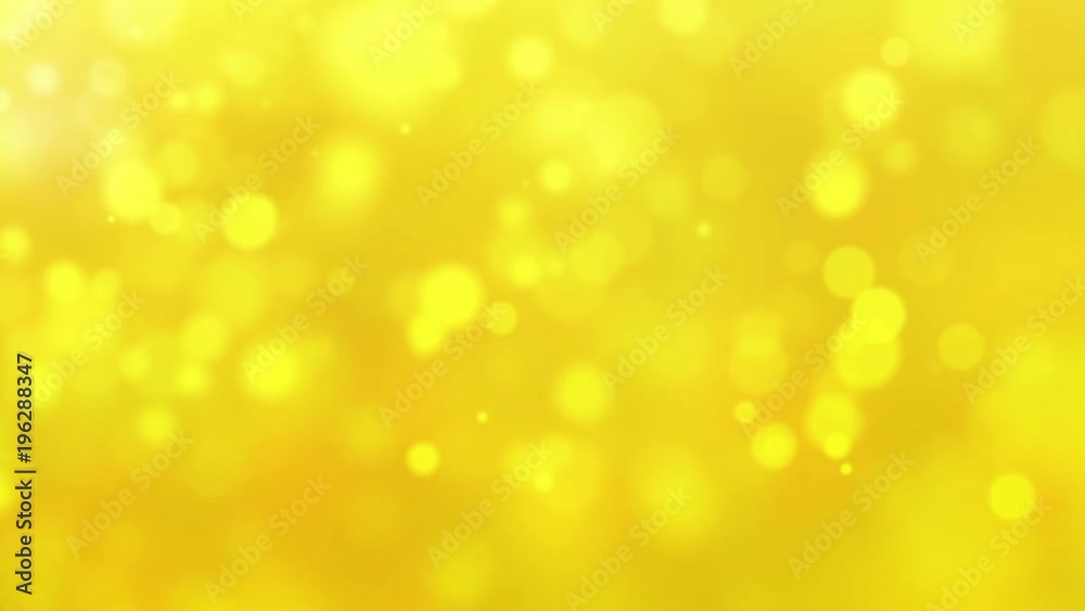 Yellow Abstract Particle Lights Yellow Abstract Particle Lights