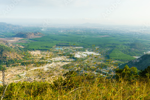On the top of mountain in enjoy the beauty of Landscape  