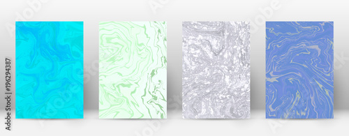 Abstract cover. Modern design template. Admirable suminagashi marble. Minimalistic hipster flyer design. Grand trendy abstract cover. Vector illustration.