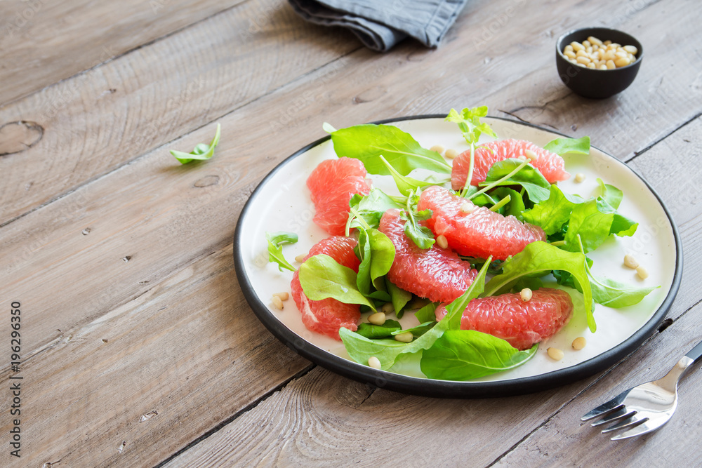 Grapefruit and arugula salad Grapefruit and arugula salad