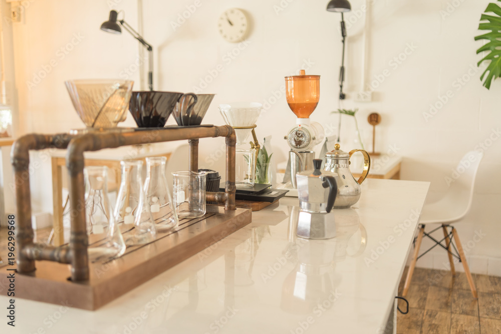 Modern and nice drip coffee corner Modern and nice drip coffee corner