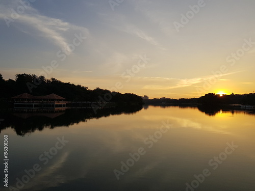 #sunsetlake photo