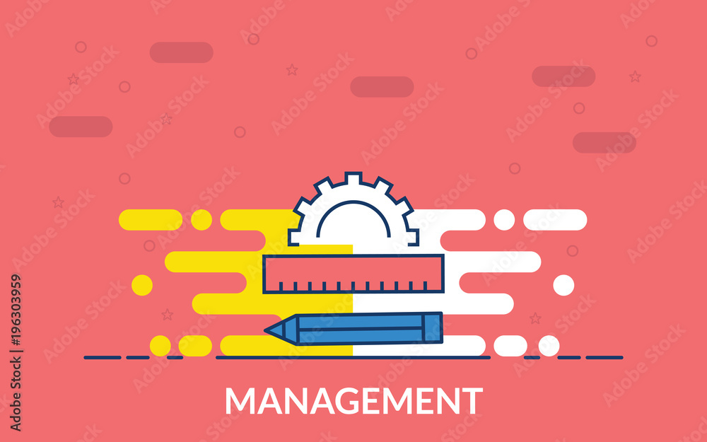 management vector icon
