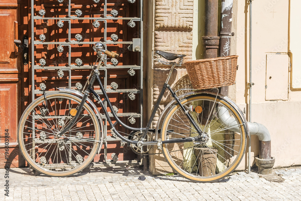 old lady's bicycle