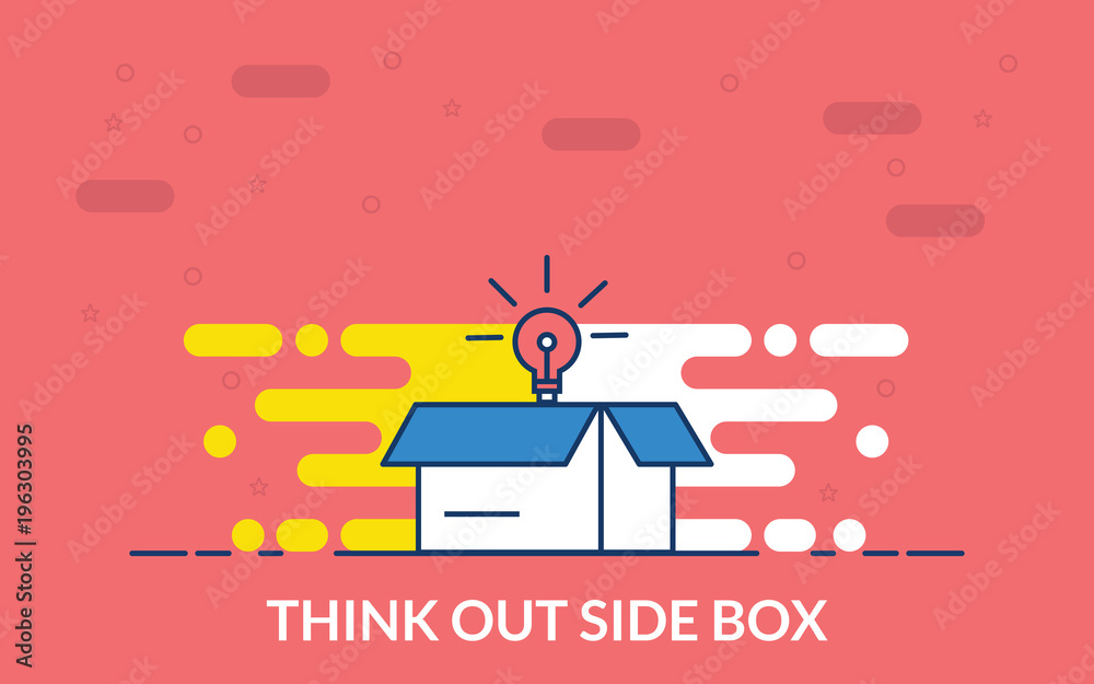 think out side box icon think out side box icon