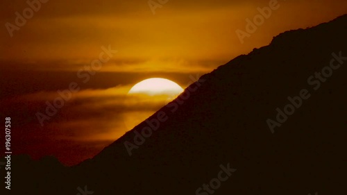 Sunset Monterrey Mexico