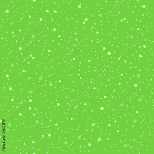 Green abstract light spots ...