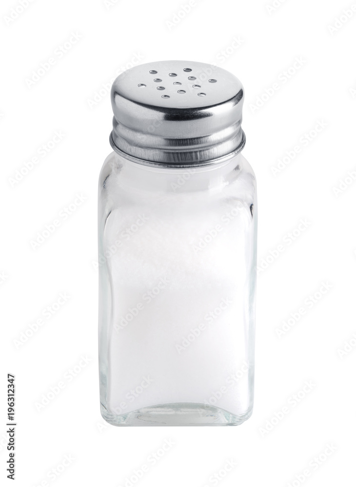 Salt shaker isolated on white background Salt shaker isolated on white background