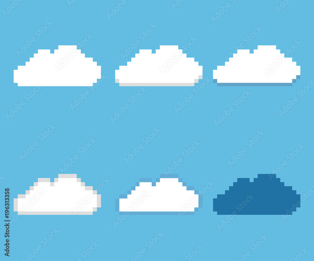 Pixel cloud vector