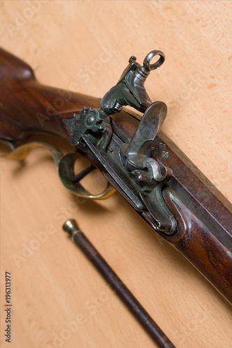 Flintlock rifle