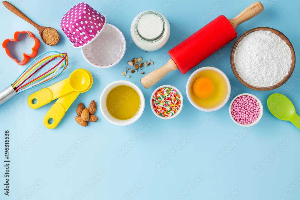 Baking background Baking background