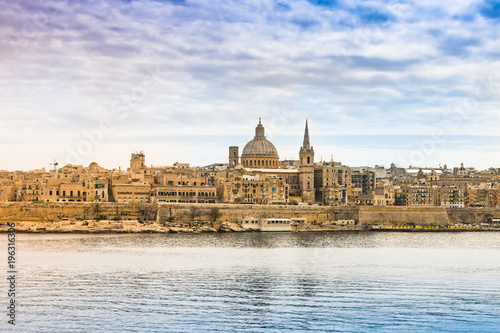 Blick auf Valletta photo