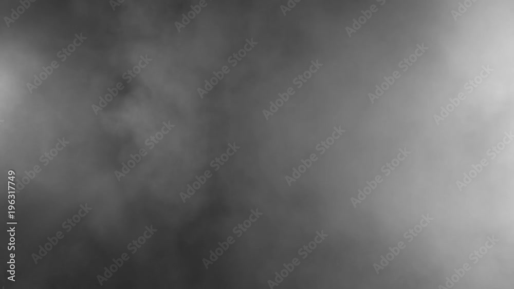 Slow motion of realistic smoke effect on black background Slow motion of realistic smoke effect on black background
