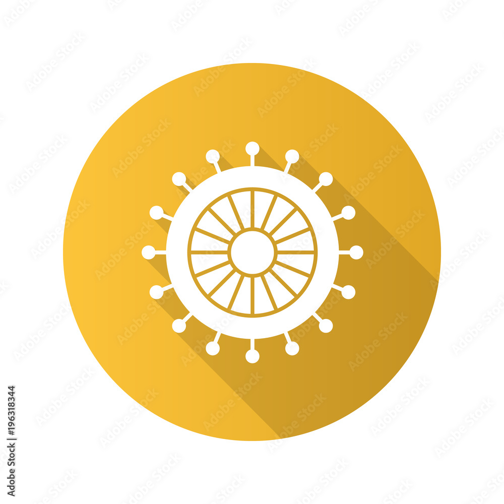 Straight pins set flat design long shadow glyph icon Straight pins set flat design long shadow glyph icon