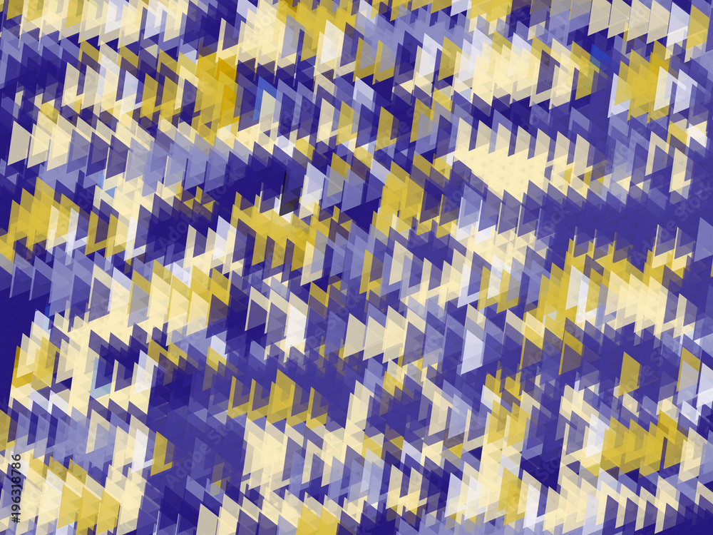 Fototapeta premium Abstract color vector background of regular geometric graphic elements.