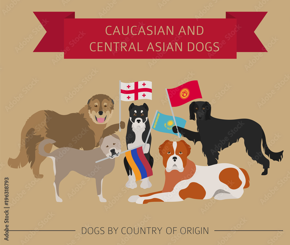 dogs-by-country-of-origin-caucasian-and-central-asian-dog-breeds