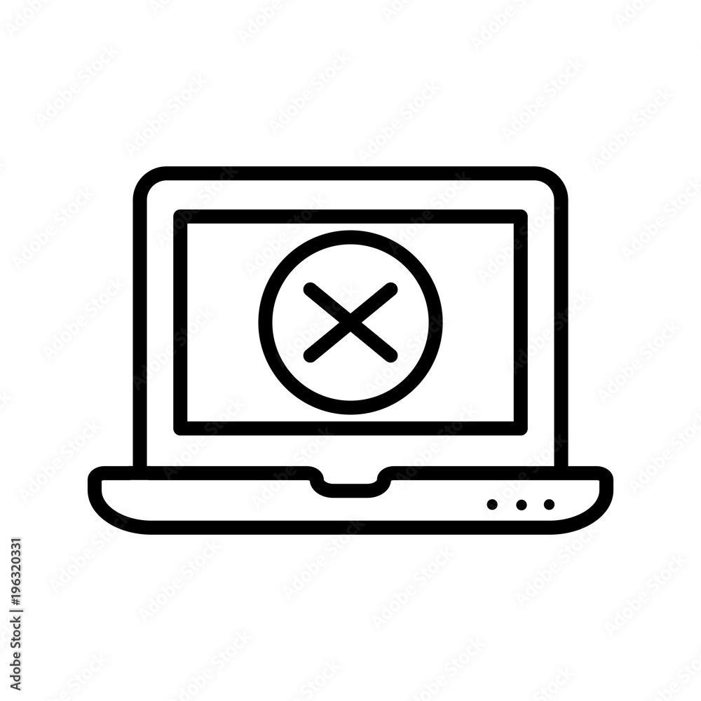 Error vector icon Error vector icon