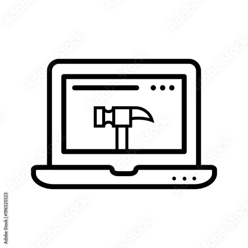 Browser vector icon