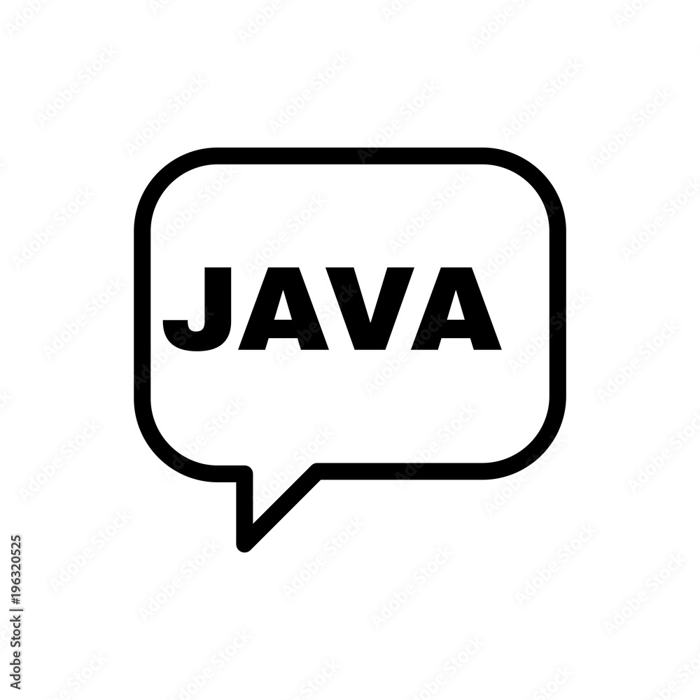 Java vector icon Java vector icon