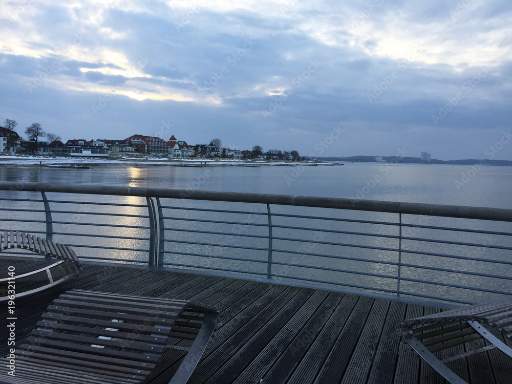 Obraz premium Ostsee_Niendorf_Winter