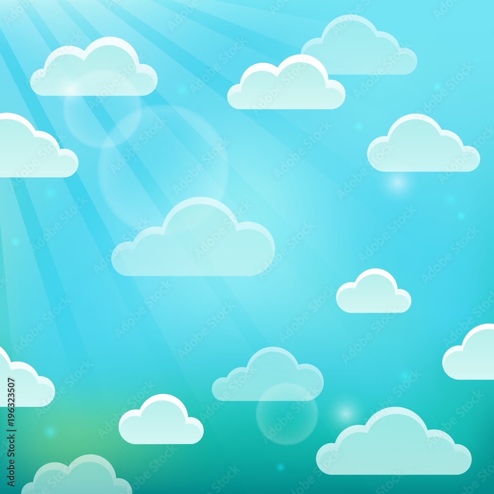 Clouds on sky theme 5 Clouds on sky theme 5
