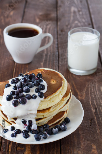 Pile of pancakes
