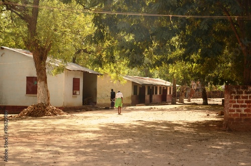 Complexe église et école méthodistes de Janjangbureh (Gambie) © virginievanos