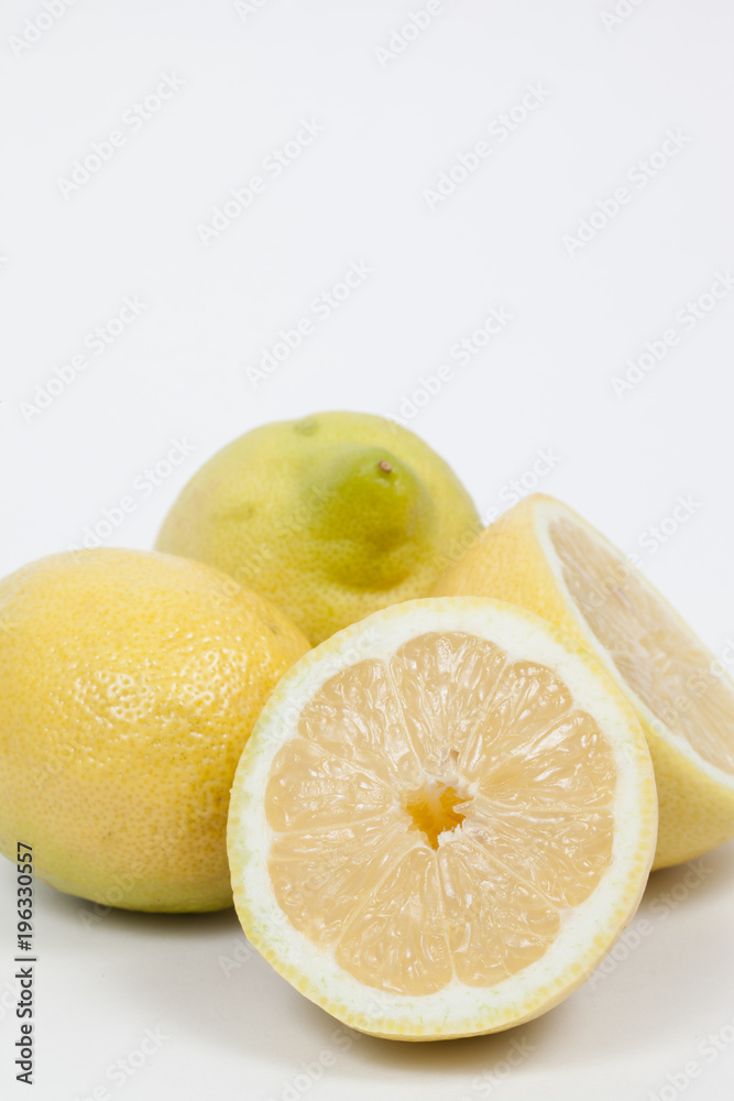 Fresh isolated lemon Fresh isolated lemon