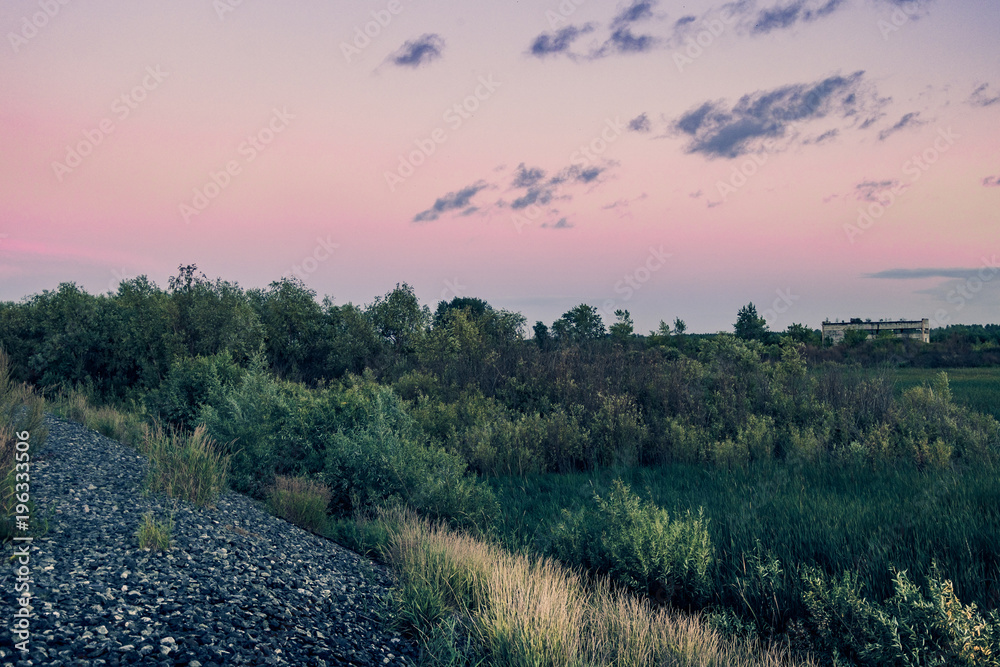 Obraz premium landscape sunset