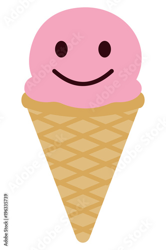 Freuendes Eiscreme Emoji
