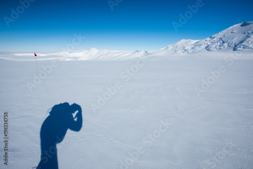 Mt Vinson, Sentinel Range, Ellsworth Mountains, Antarctica photo