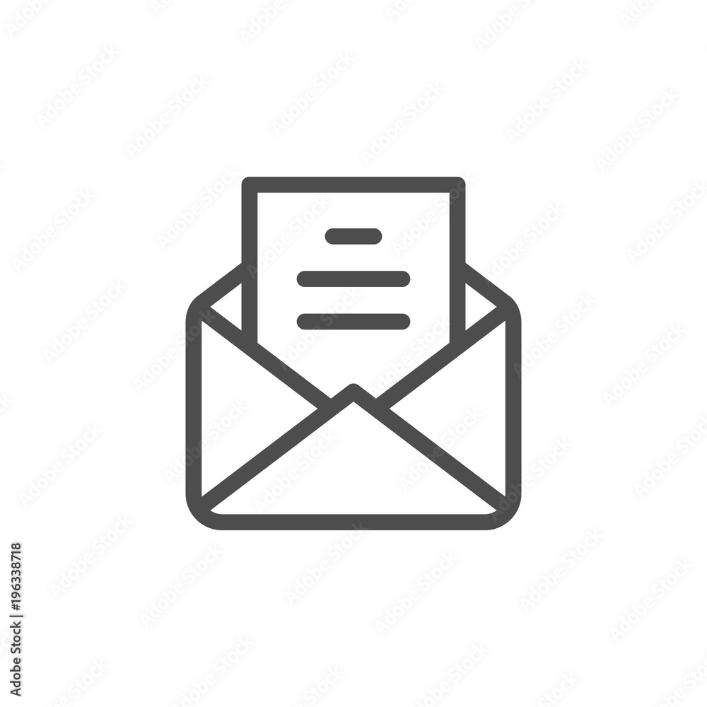 Mail line icon Mail line icon