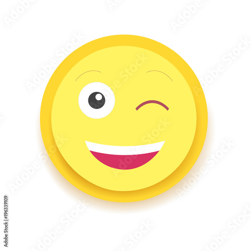 3381596 3381596 Emodji Icon. Emoticon for chat, messages,web. Isolated vector illustration