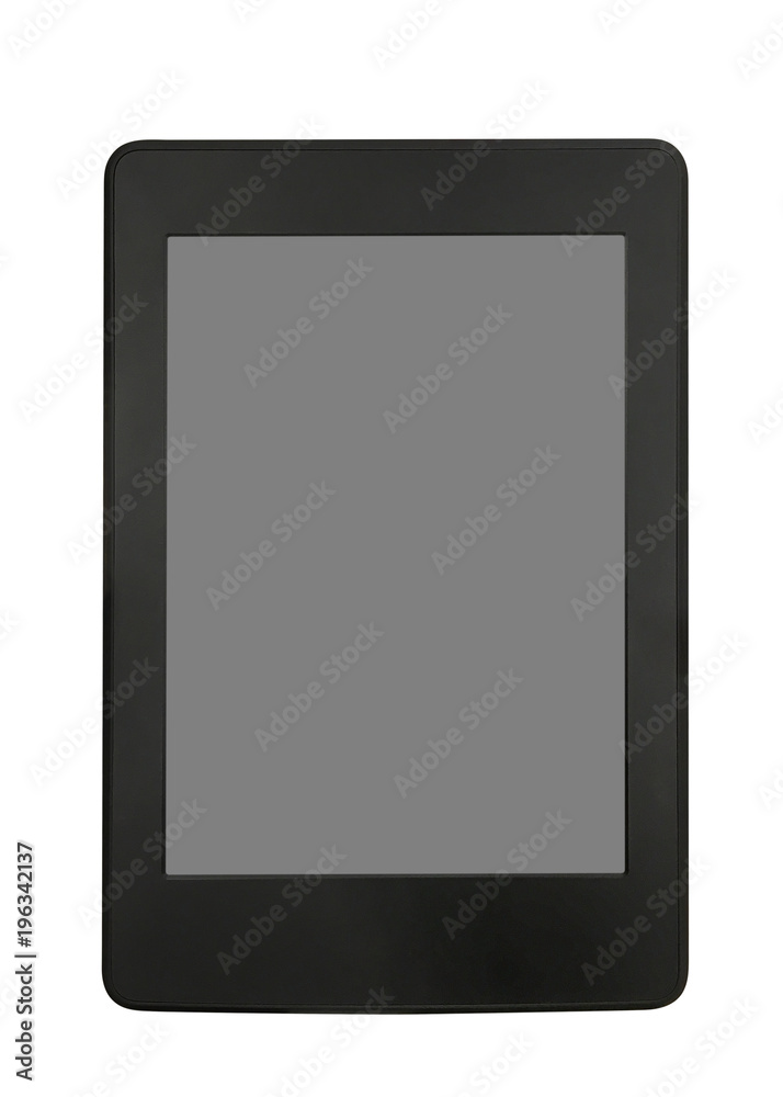e-book isolated on white background e-book isolated on white background
