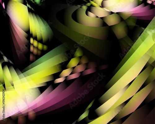 Abstract background composed of simple elements