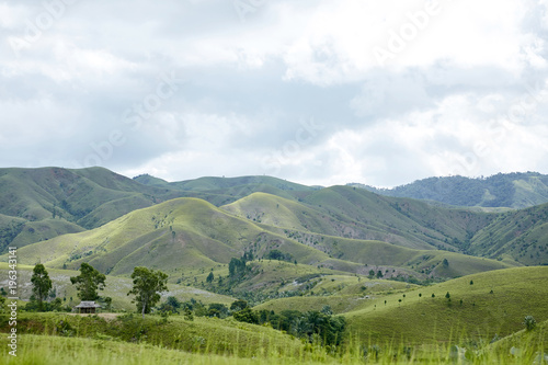 Gerodete Landschaft Madagaskar