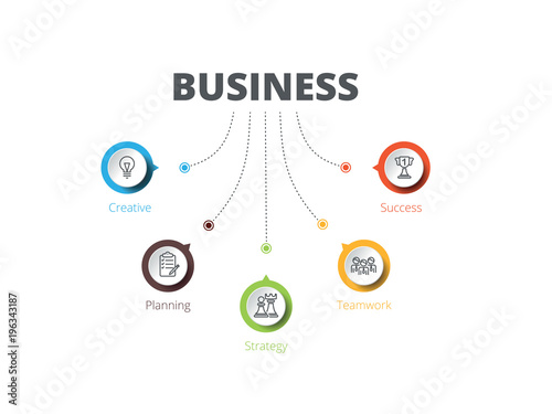 Abstract infographics number options template. One from a set of vector illustrations. 
Can be used for workflow layout, diagram, business step options, banner, web design.