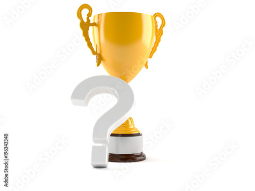 Goldencup with question mark photo