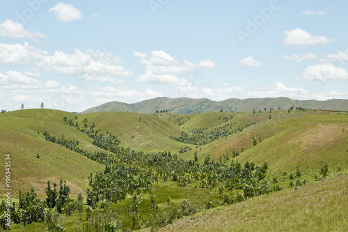 Gerodete Landschaft Madagaskar