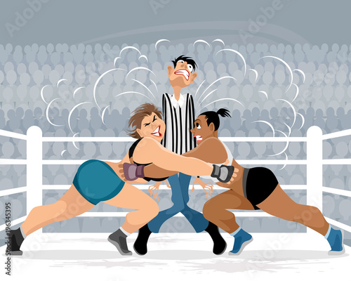 Funny situation in the ring