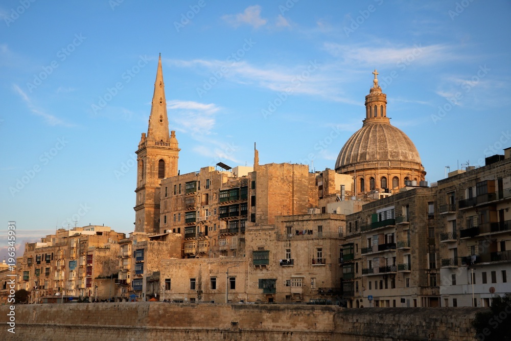 Historic Valletta in Malta