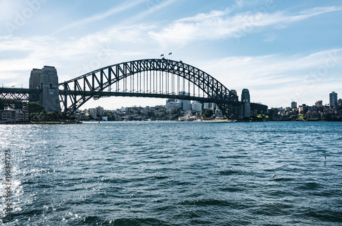 Sydney bay and Bridge © Enrico Della Pietra