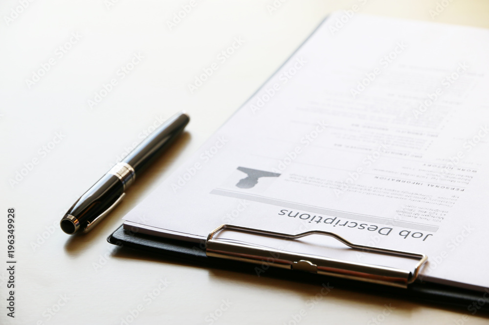 job description paper on table Office Business job description paper on table Office Business