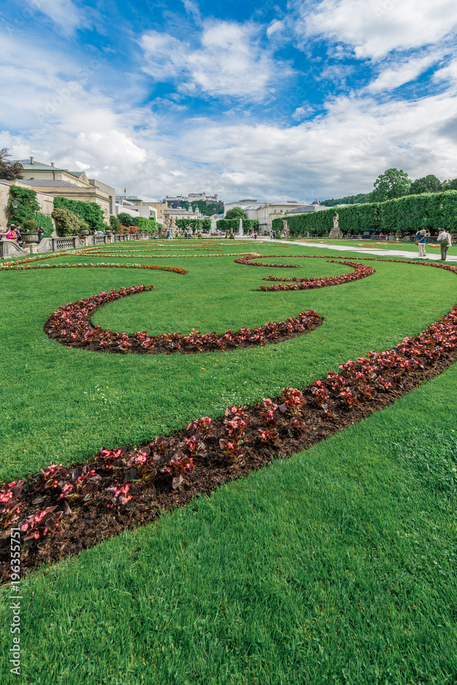 Mirabell Garden in Salzburg, Austria Mirabell Garden in Salzburg, Austria