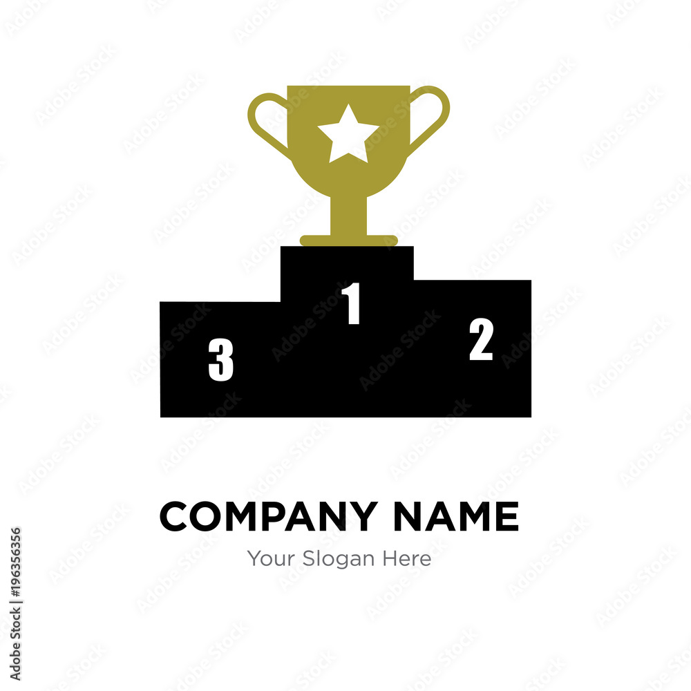 leaderboard company logo design template, Business corporate vector icon leaderboard company logo design template, Business corporate vector icon