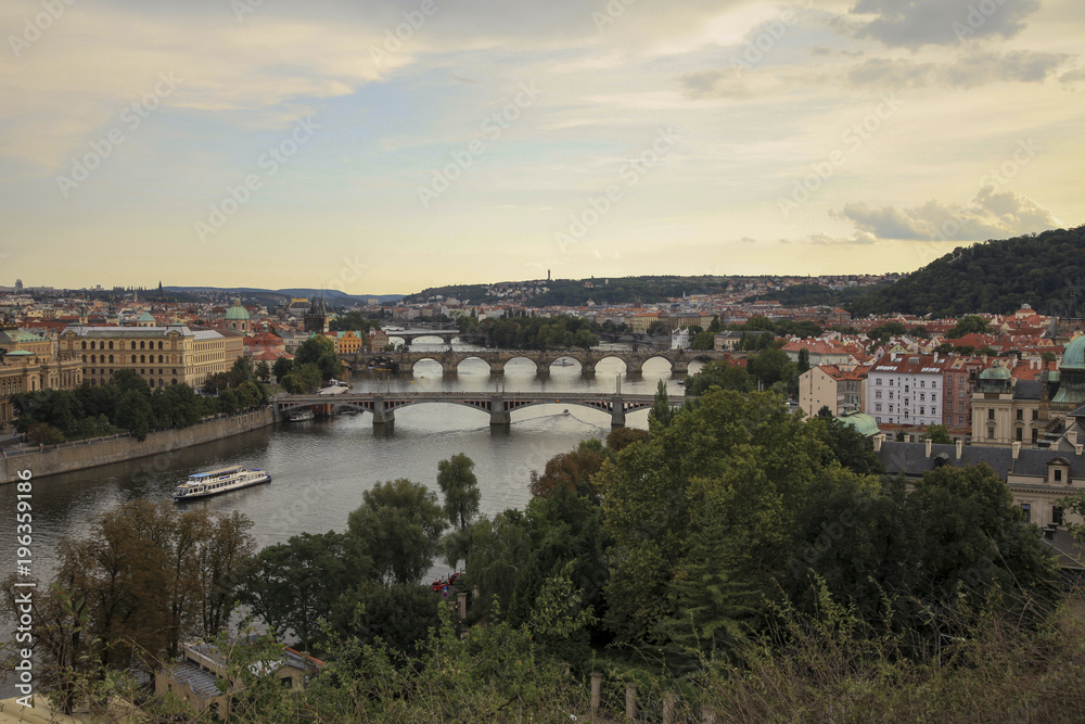The bridges of Prague 2