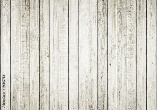 White wood pattern and texture background.